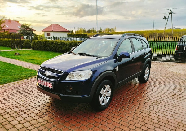 Chevrolet Captiva cena 20900 przebieg: 216000, rok produkcji 2010 z Biskupiec małe 301